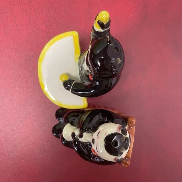 Vintage 1950s C.I. Orchestra Cats Salt & Pepper Shakers – Made in the - Picture 7 of 11